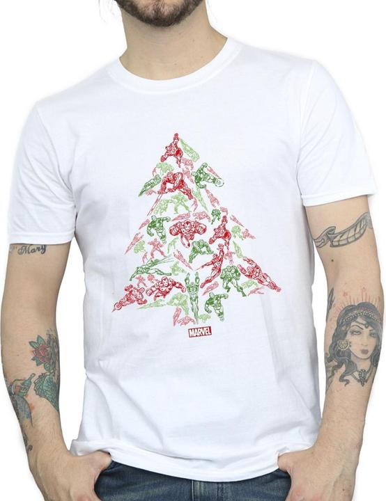 Produktbild Avengers Christmas Tree TShirt (L)