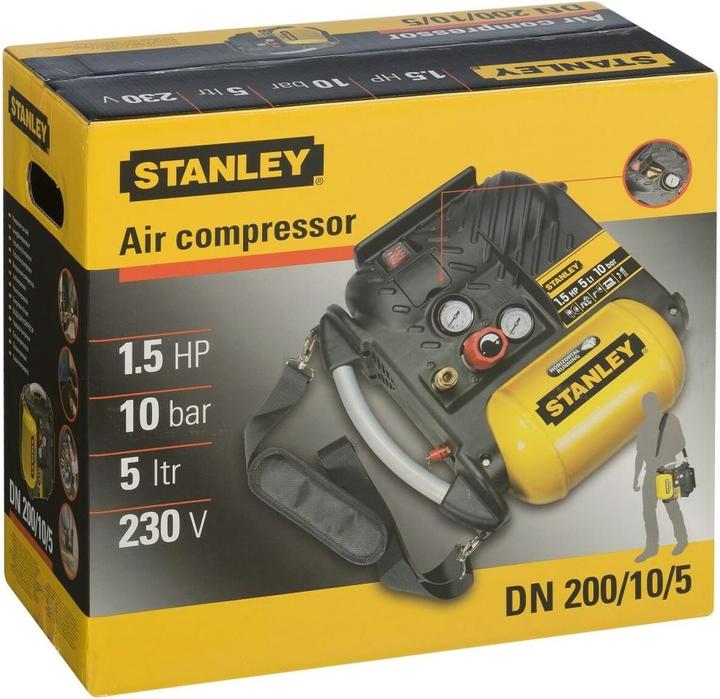 Produktbild Stanley Kompressor AirBoss (10 Bar, 5 l)