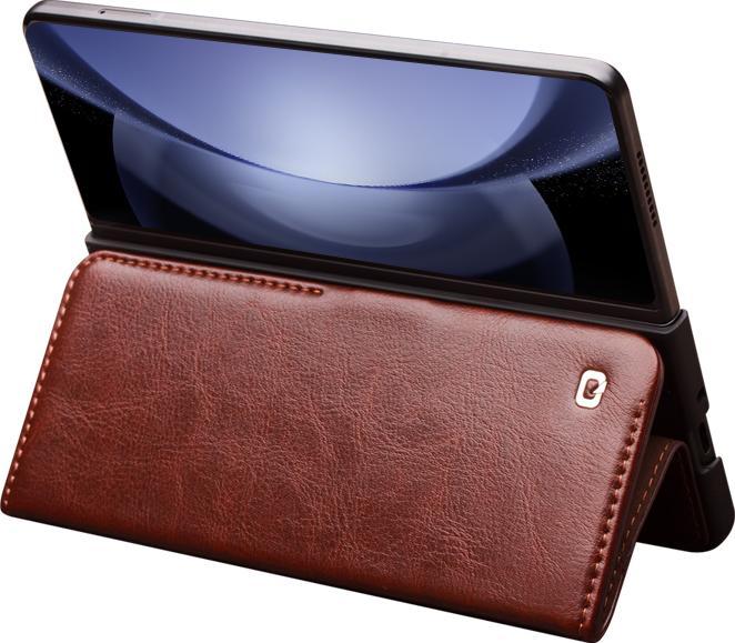 Immagine prodotto QiAlino Hülle Flip mit magnetischem Verschluss Dunkelbraun (Samsung Galaxy Z Fold6)