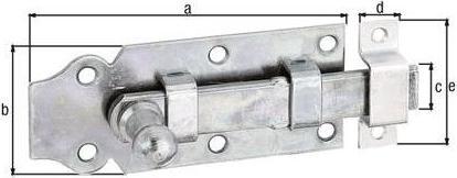Produktbild Alberts Balkenwinkel 100 x 100 x 40 mm, galv. gelb verzinkt, 1 Stck (Balkenwinkel, 20 Stk.)