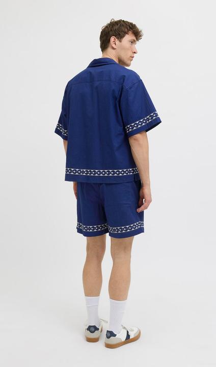 Produktbild Jack & Jones Jordia Emb Crinkle Resort Shirt Ss (S)