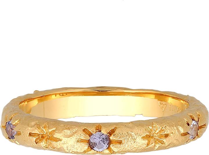 Immagine prodotto Haze & Glory Ring Bandring Stern Tansanite - Starlover 925 Silber (54, 925 Argento)