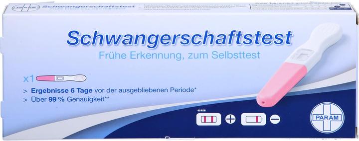 Schwangerschaftsfruehtest, 1 St TES (1 x)
