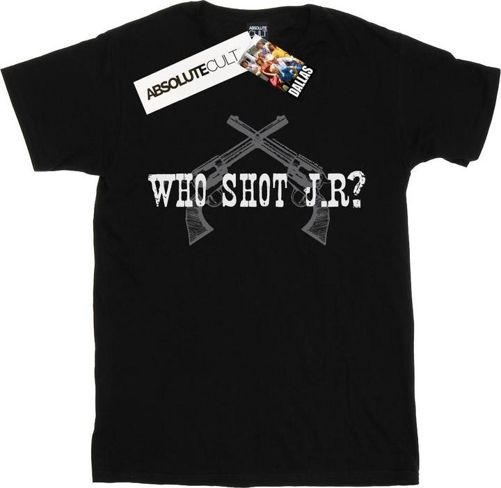 Actual product image Dallas Mens Who Shot J.R. T-Shirt (XL)