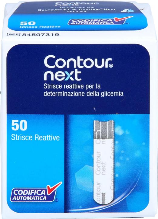 Actual product image Contour Next sensors, 50 test strips (Test strips)