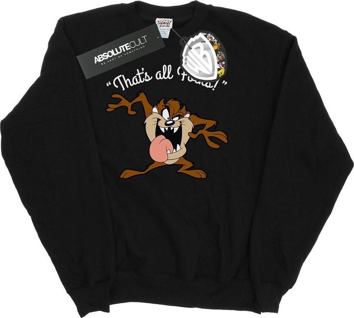 Looney Tunes That's All Folks Sweatshirt (S)
