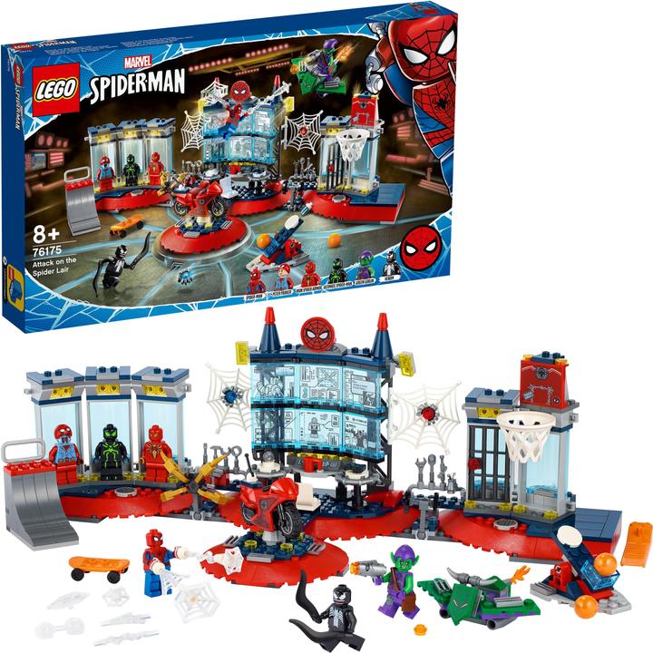 Image du produit LEGO Attaque du repaire de Spider-Man (76175, LEGO Marvel)