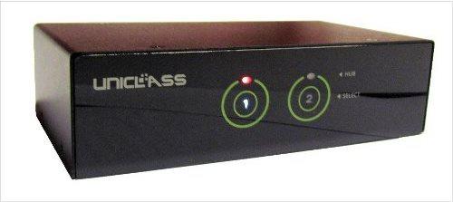Actual product image Uniclass Smart Touch Dual-Link DVI USB KVM Switch AL832A