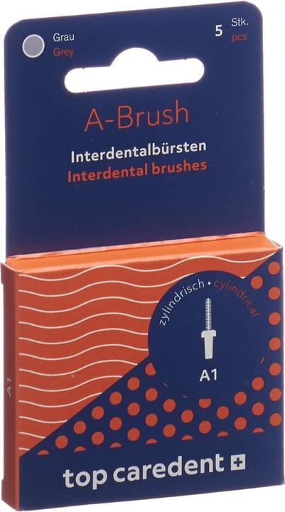 Produktbild Top Caredent A1 IDBH-X Interdentalbürste grau >0.7mm (5 x, 0.70 mm)