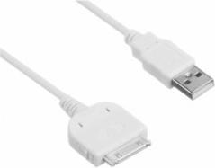 Actual product image Kit: Apple 30-pin USB Charger - 1 metre (White) /Gadget