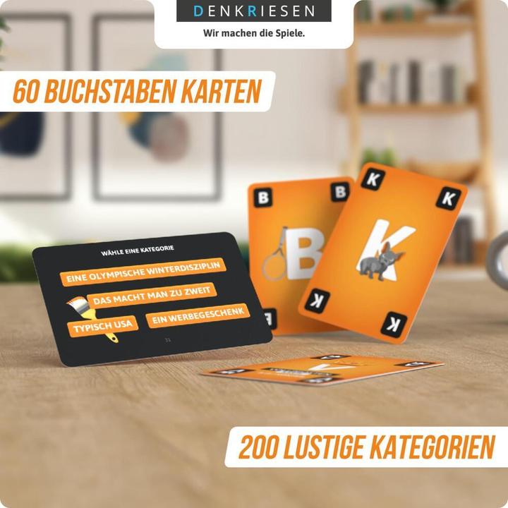 Produktbild Denkriesen Stadt Land Vollpfosten - Intelligenz ist relativ (Deutsch)