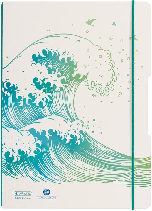 Produktbild Herlitz my.book Flex Notizbuch A4 80 Blätter Weiss (A4, Kariert, Weicher Einband)