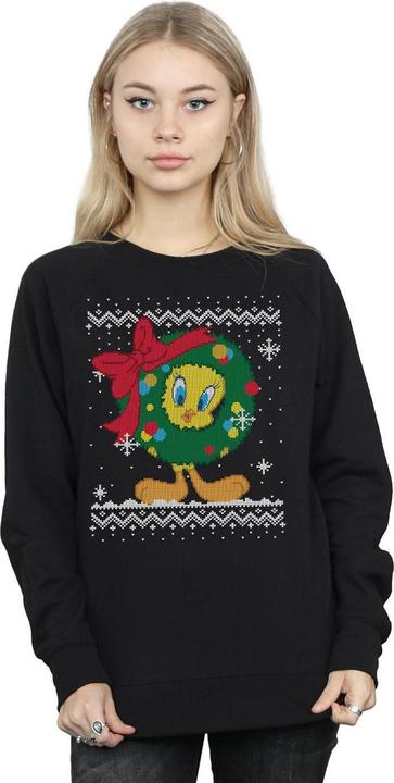 Produktbild Looney Tunes Tweety Pie Christmas Fair Isle Sweatshirt (XXL)