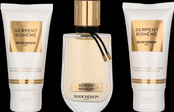 Actual product image Boucheron Noël 2021 Eau de Parfum 50 / Body Lotion Shower Gel (Fragrance set)