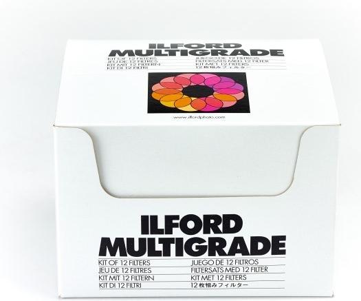 Actual product image Ilford MULTIGRADE Filterset Lens Kit (Contrast filter)