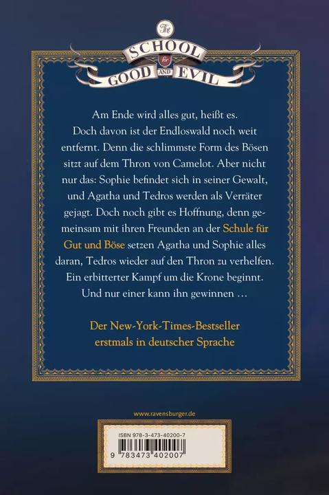 Produktbild Ravensburger The School for Good and Evil, Band 6: Ende gut, alles gut? (Deutsch, Soman Chainani, Iacopo Bruno, Ilse Rothfuss, 2021)