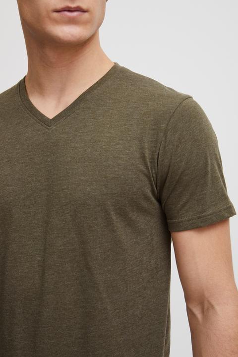 Immagine prodotto Solid Bedo T-Shirt A Maniche Corte Maglietta Da Uomo Con Collo A V In Cotone 100% (L)