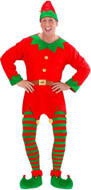 Produktbild Widmann Weihnachts Grün/Rot getreifte Strumpfhose 70 DEN Grösse XL (70 DEN)