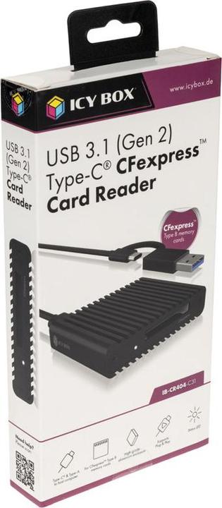 Produktbild Icy Box Kartenleser (USB 3.2 Gen 2, USB)