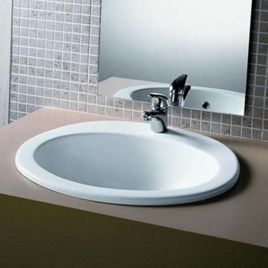 Productafbeelding Jika Kleine Wastafel Diep Jika-50 Wit