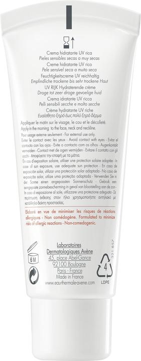 Image du produit Avène Crème hydratante Hydrance UV RICHE (40 ml, Crème 24h, SPF 30)