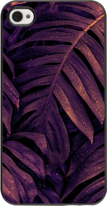 Actual product image PhoneLook Purple Light Leaves Cover (Apple iPhone 4)