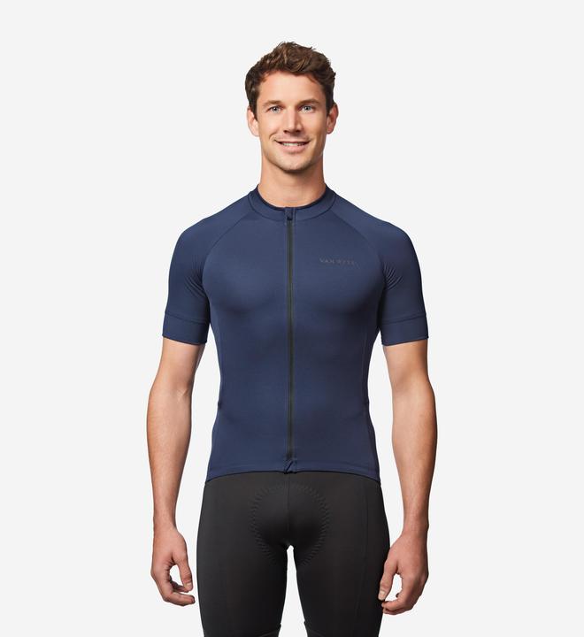 Immagine prodotto Van rysel Radtrikot kurzarm Regular Sommer Rennrad Discover Herren blau (XXL)
