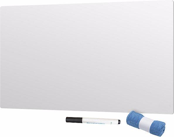 Image du produit smiT Tableau blanc sans cadre, acier émaillé, blanc, l x h x p 980 x 980 x 7 mm, avec
