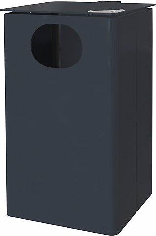 Image du produit Renner Helmuth Combiné cendrier-poubelle d'extérieur, capacité 35 l, h x l x p 537 x 325 x 388 (35 l)