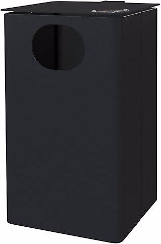 Noir gris RAL 7021, Acier inoxydable