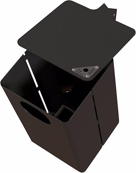 Image du produit Renner Helmuth Combiné cendrier-poubelle d'extérieur, capacité 35 l, h x l x p 537 x 325 x 388 (35 l)