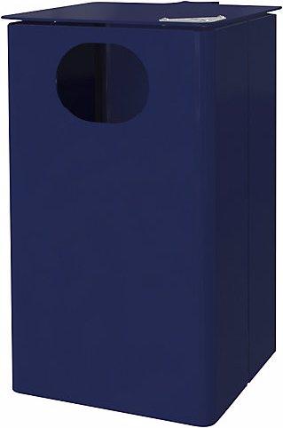 Bleu cobalt RAL 5013, Acier inoxydable
