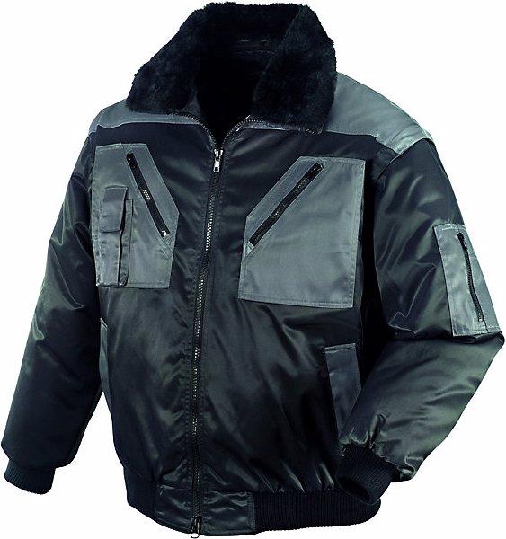 Image du produit BIG Veste de pilote à fourrure intérieure amovible, marine / bleu bleuet, taille S. (S)
