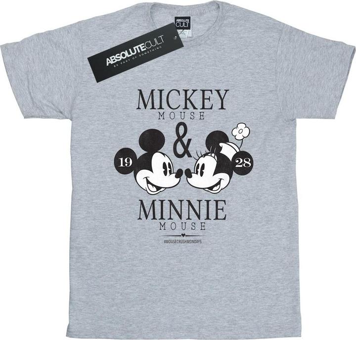 Immagine prodotto Disney Mickey And Minnie Mouse Mousecrush Mondays Maglietta Ampia Donna (3XL)