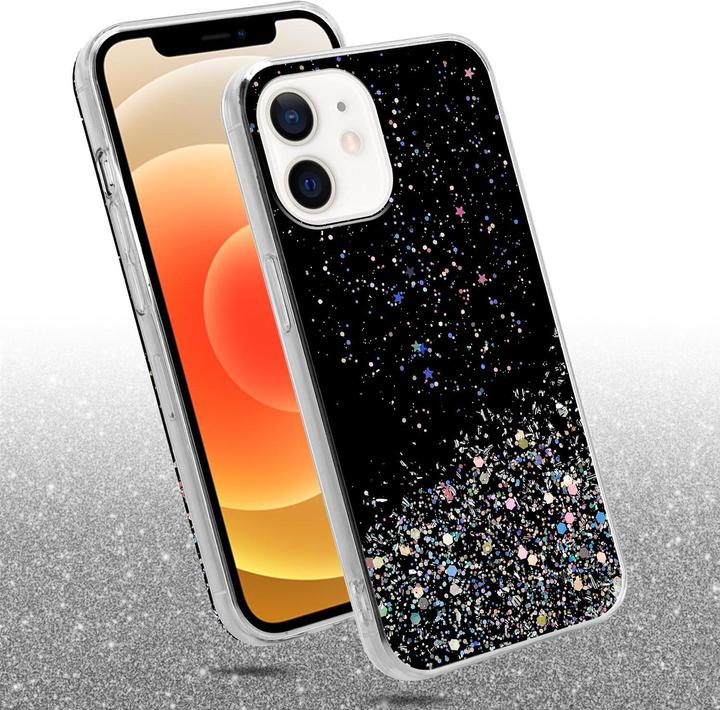 Produktbild Cadorabo TPU Cover funkelnder Glitter (Apple iPhone 12 mini)
