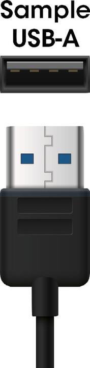 Actual product image Goobay Dual USB A charger (12 W)