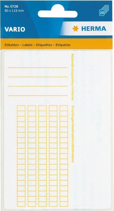 Produktbild HERMA Paketadressen