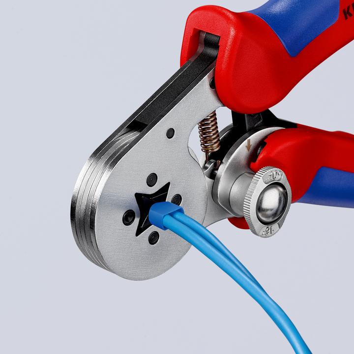 Produktbild Knipex Selbsteinstellende Crimpzange für Aderendhülsen (180 mm)