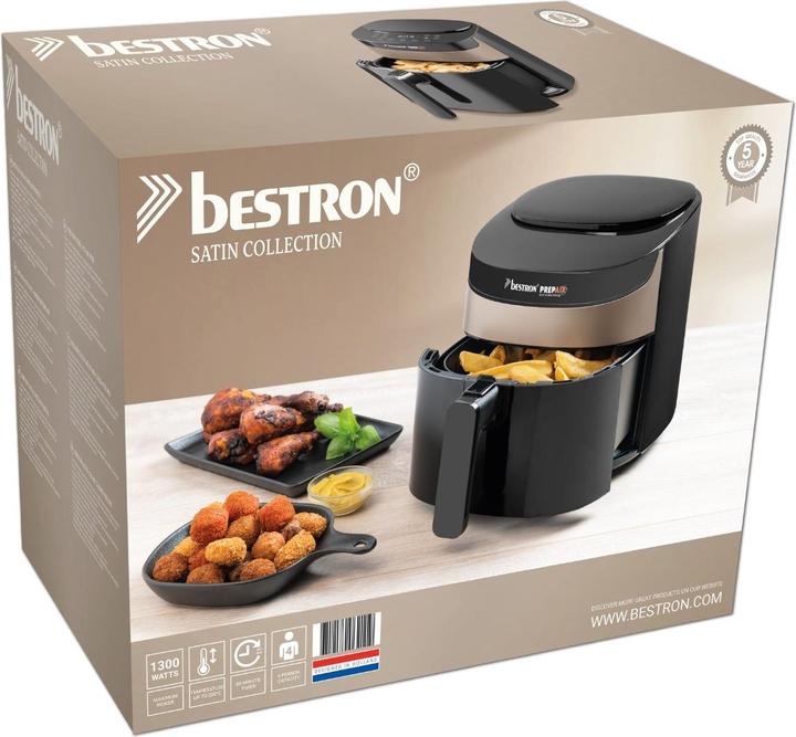 Produktbild Bestron Heissluftfritteuse 4 Liter, Satin