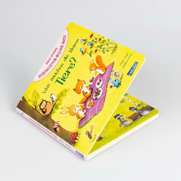 Produktbild Mein erstes Geschichten-Bilder-Buch: Was machen die kleinen Tiere? (Deutsch)