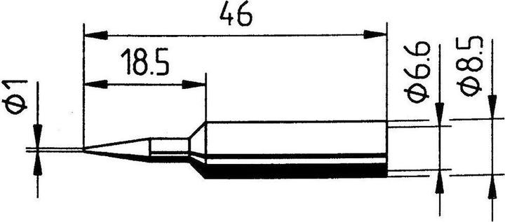 Image du produit Kurtz Ersa Pointe à souder (Pièce de rechange)