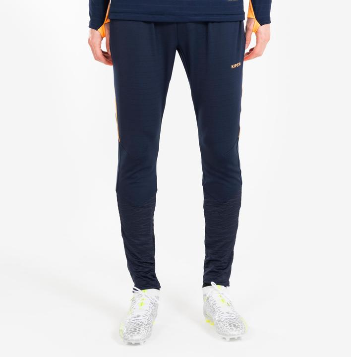 Image du produit Kipsta Pantalon d'entraînement de football homme/femme - CLR orange/bleu marine (W27)