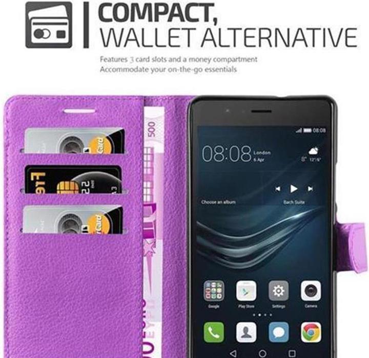 Produktbild Cadorabo Book mit Standfunktion Cover (Huawei P9 Lite)