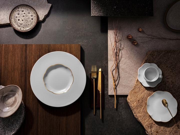 Immagine prodotto Rosenthal Sonetto - Oro - Teller 17 cm flach (1 x, 17 cm)