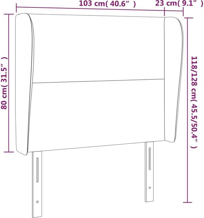 Immagine prodotto VidaXL Pranav (103 x 23 x 128 cm)