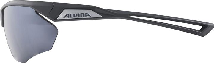 Actual product image ALPINA SPORTS Nylos HR (Midnight-grey matt, Silver Mirror Cat. 3)