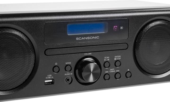Image du produit Scansonic Da310 (DAB+ DAB, FM, Bluetooth)