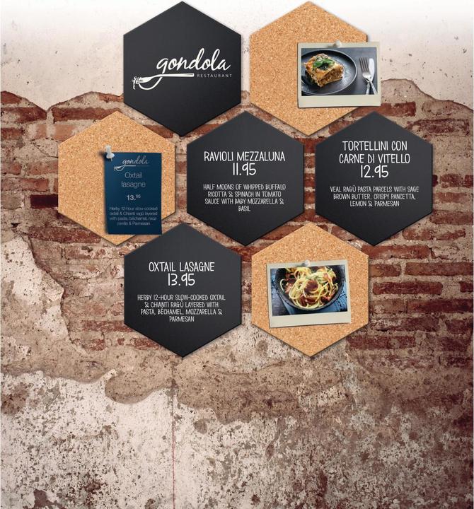 Actual product image Securit Kork+Kreidetafel (Bulletin board, 23 x 21 cm)