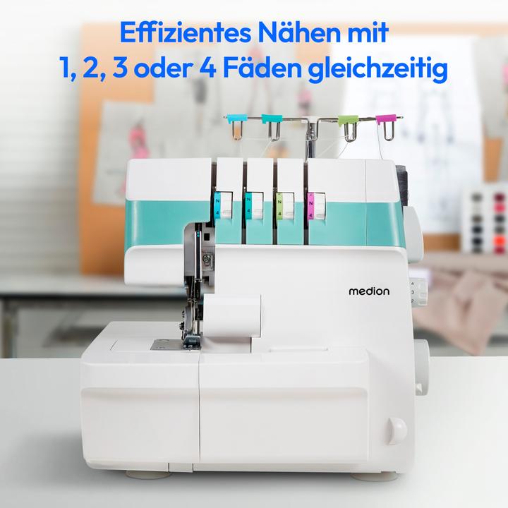 Produktbild Medion Nähmaschine Life Overlock SO90