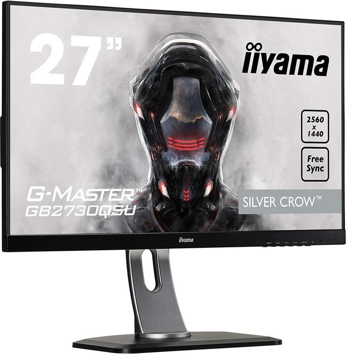 iiyama G-Master GB2730QSU-B1 (2560 x 1440 Pixel, 27")